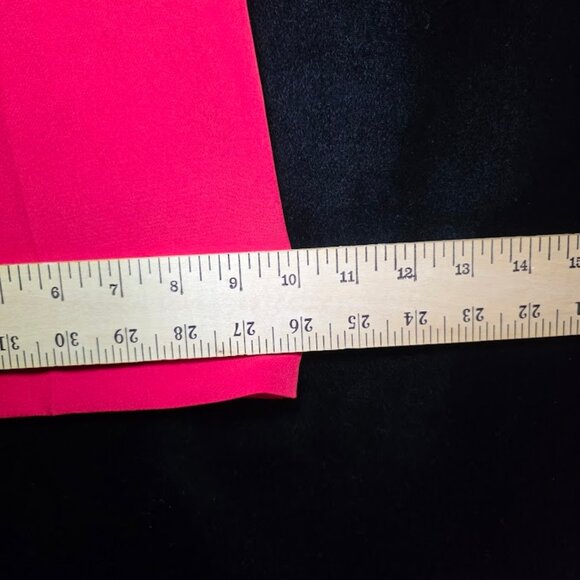 NWT Express High Waisted Flare Pant in Red 2L - Picture 13 of 13